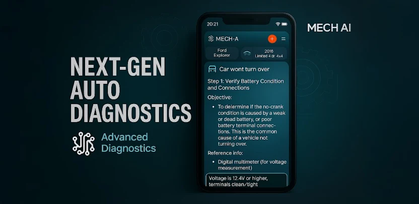 MECH AI: Diagnostic & Repair