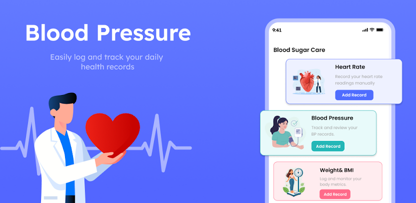 Blood Sugar & Pressure Tracker