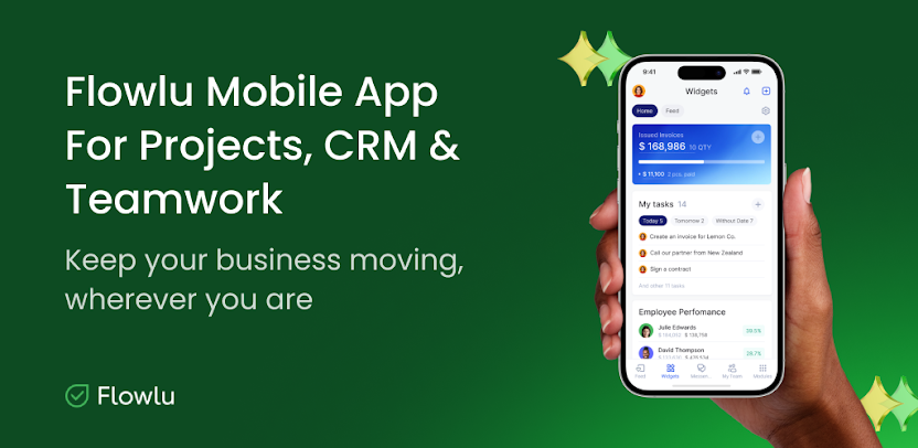 Flowlu: Projects & CRM