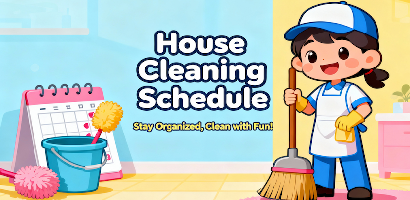 House Cleaning Schedule-Chores