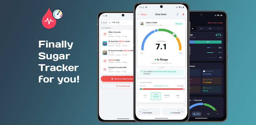 Glucose Blood Sugar Tracker
