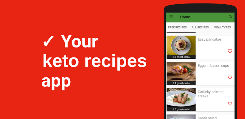 Keto Diet App: Keto Recipes