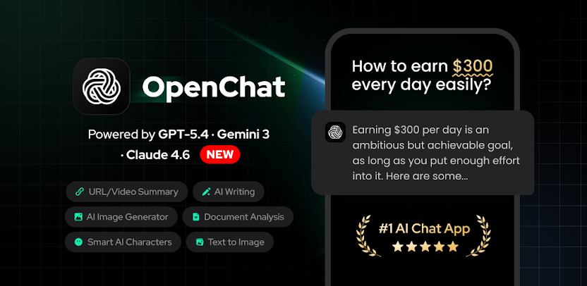Open Chat - AI bot app