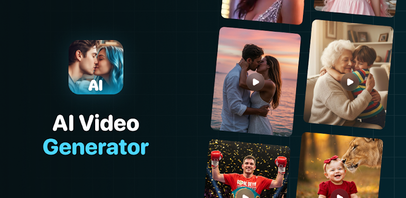 AI Video Generator: kiss & Hug