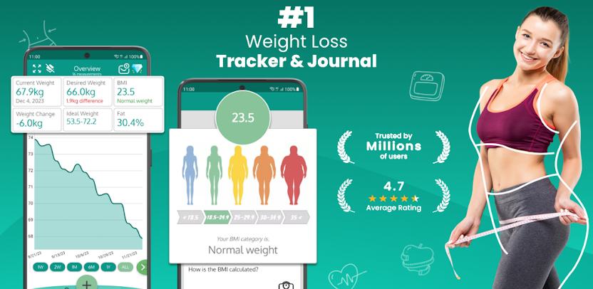 Weight Loss Tracker & BMI App