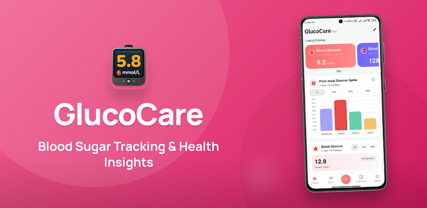 GlucoCare: Blood Sugar Tracker