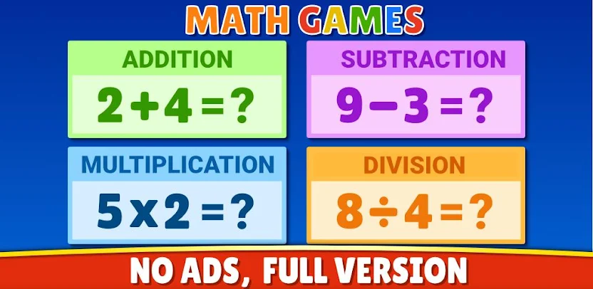 Math Games: Math for Kids