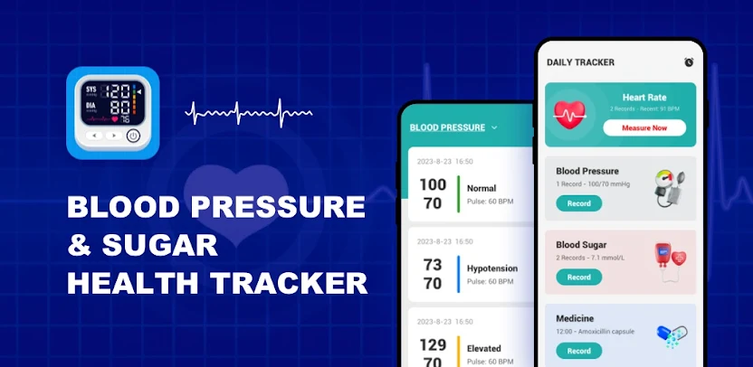 Blood Sugar & Pressure Tracker